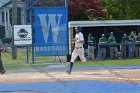 Baseball vs Babson  Wheaton College Baseball vs Babson during Championship game of the NEWMAC Championship hosted by Wheaton. - (Photo by Keith Nordstrom) : Wheaton, baseball, NEWMAC